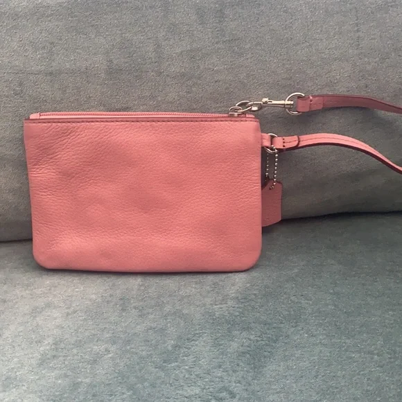 Coach Leather Wristlet - Picture 4 of 5
